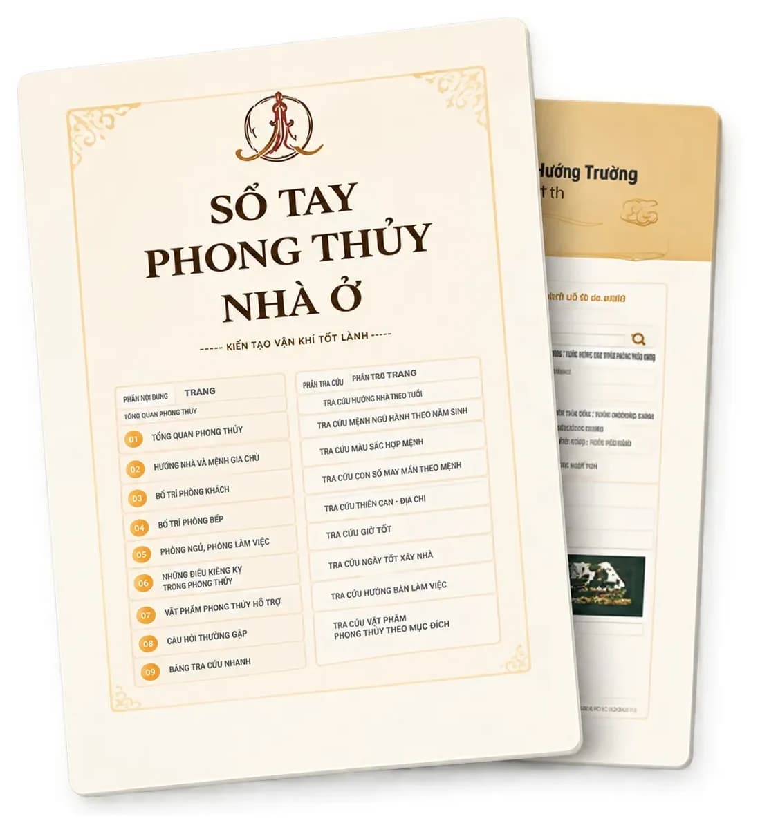 Minh hoạ Sổ tay phong thủy nhà ở